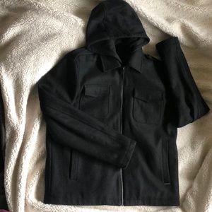 GUESS Men Double zippered Peacoat